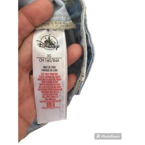 Disney denim jacket with all the Disney dogs on it size XS - Picture 2 of 5